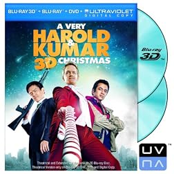 A Very Harold & Kumar Christmas (Two-Disc Blu-ray 3D / Blu-ray / DVD / UltraViolet Digital Copy)