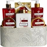 Cranberry Love Spa Bath and Body Gift Basket Set 61lYOz6Hi9L. SL160 Cranberry Love Spa Bath and Body Gift Basket Set