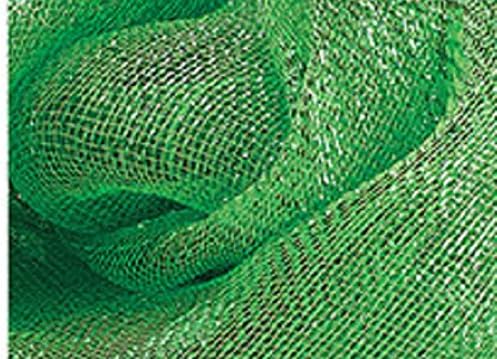 21inch x 29 feet Deco Poly-Mesh Roll - Apple Green with Shimmer