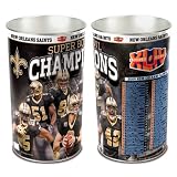 Wincraft New Orleans Saints Super Bowl XLIV Champions Wastebasket