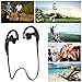 Ecandy Bluetooth 4.0 Earphone Portable Wireless Stereo Sports Bluetooth Headphones w/Microphone for iPhone, iPad,HTC, Samsung Galaxy ,LG ,Tablets and other Bluetooth Devices,Black