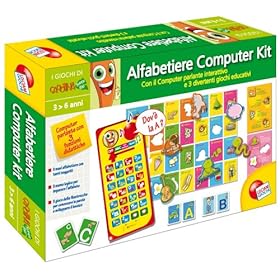 Liscianigiochi 35199 Giochi Carotina Alfabetiere Computer Kit