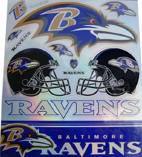 NFL Baltimore Ravens Ultimate Fan Pack Stickers - 2