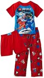 SGI Apparel Group Boys 4-12 Ninjago Pajama Set