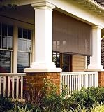 Coolaroo Outdoor Roll Up Window Shades - Silver Series
