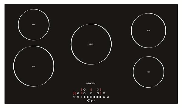Empava 36 Induction Cooktop Electric Stove W Black Vitro Ceramic