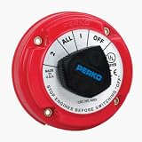 Perko 8503DP Medium Duty Battery Selector Switch w/ Alternator Field Disconnect w/o Key Lock ELECTRICAL COMPONENTS