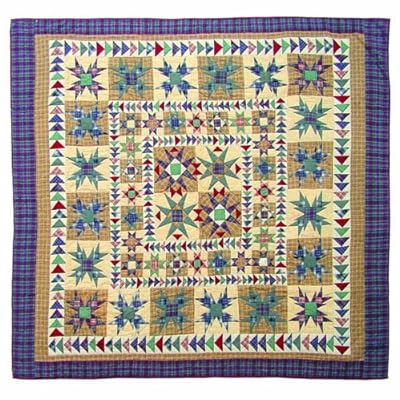 Patch Magic Queen Forever Quilt, 85-Inch by 95-Inch