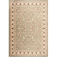 Rizzy Home DD3012 Diamond 5-Feet 3-Inch by 7-Feet 7-Inch Area Rug, Green