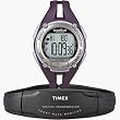 Timex Ironman Road Trainer Digital Heart Rate Monitor - Purple/Silver Watch
