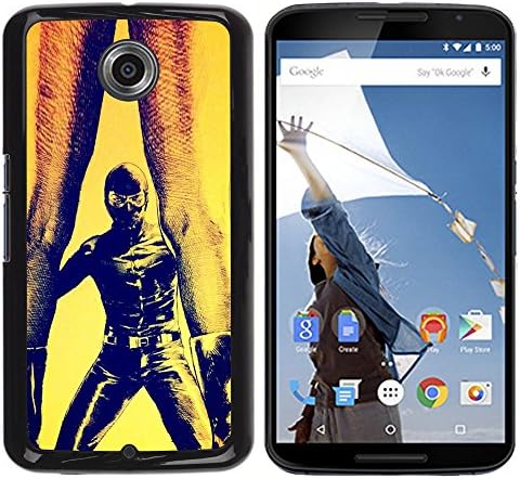 Paccase / Hard Protective Case Cover - Bdsm Maks Man Woman Legs Art Painting - Motorola NEXUS 6 / X / Moto X Pro