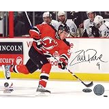 Steiner Sports NHL New Jersey Devils Zach Parise Home Slapshot vs. Penguins 16x20 Photograph