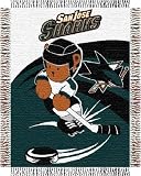 San Jose Sharks - NHL Style 044 baby 36"x 46" Triple Woven Jacquard Throw - 36x46