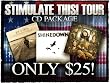 Stimulate This! CD Package: Shinedown, Staind, Halestorm $25