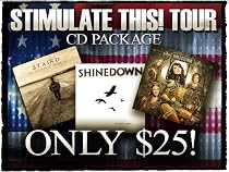 Stimulate This! CD Package: Shinedown, Staind, Halestorm $25