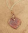 Aspen Leaf Necklace - Iridescent