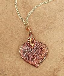 Aspen Leaf Necklace - Iridescent
