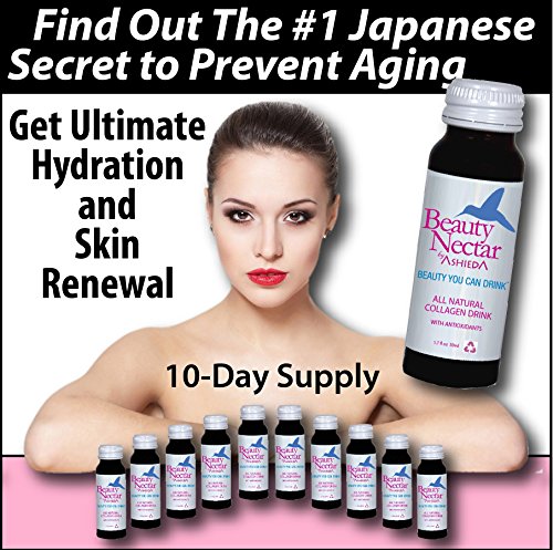 BEST ANTI-AGING PREMIUM COLLAGEN PEPTIDES BEAUTY DRINK-FAST RESULTS-10 Day Supply