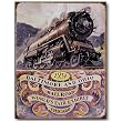 Nostalgic B&O Railroad Tin Sign : 1934 Worlds Fair Exhibit