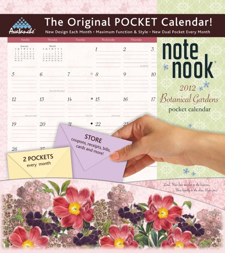 2012 Botanical Garden Scripture Nook calendar