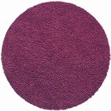Purple 3 Round Shagadelic Chenille Twist Rug with Free Shipping
