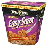 Review Tiger Tiger  / Tiger Tiger Easy Snax , Chow Mein Noodles & Vegetables, 10-Ounce Boxes (Pack of 8)