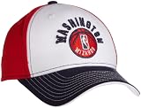 NBA Men's Structured Adjustable Hat - Ne88Z, Washington Wizards, One Size , Washington Wizards , White/Red