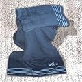 Saunatuch, Badehandtuch, Duschtuch 80 x 200 cm, Qualit�t 500 g/m�, 100 % Baumwolle, Farbe: grau