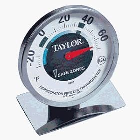 Taylor Precision 5996N Professional Refrigerator And Freezer Thermometer