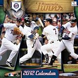 Minnesota Twins 2012 Wall Calendar 12" X 12"