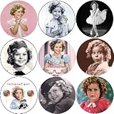 Set of 9 Shirley Temple 1.25