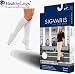 146C Sigvaris Casual Cotton Support Socks for Women 15-20mmHg Size A Black