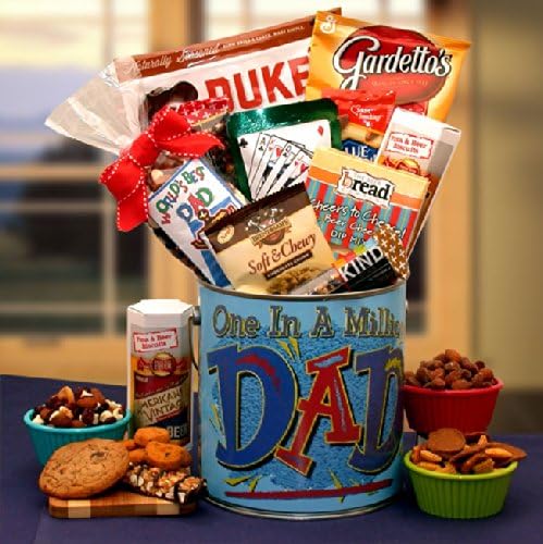 One In A Million Dad Premium Snacks Pail Father's Day Gift