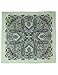 Sunshine Joy Paisley Hippie Bandana 22x22 Inches - Safari Green