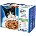 Felix So gut wie es aussieht Fleisch & Fisch Mix mit Gem�se 12x100g Katzenfutter von Purina
