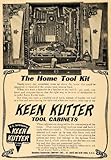 1908 Ad Keen Kutter Home Tool Kit Cabinet E. C. Simmons - Original Print Ad