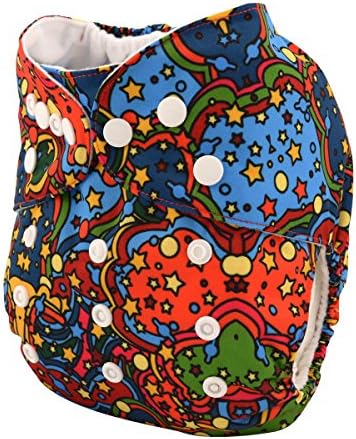 Alva Baby Regular One size Pocket Washable Reusable Cloth Diaper Nappy+1Insert