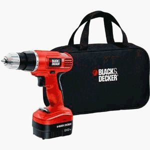 Black and Decker CD9602SB 9.6-Volt Cordless Drill Driver with Keyless Chuck by Black & Decker