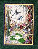 Whims Watercolor Quilt Kits Dragonflies and Lilypads Quilting Supplies
