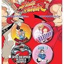 STREET FIGHTER - BADGES X 4