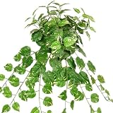 32" REALISTIC POTHOS SILK PLANT BUSH ARTIFICIAL GREENERY 142