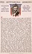 Gettysburg Address Print, 1909, with Bust Portrait of Abraham Lincoln - Photographic Print from the Library of Congress Collection