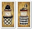 Vintage Hat Box Set by Krista Sewell 12"x24" Art Print Poster