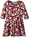 Marmellata Girls' Cherry Blossom Knit Dress