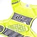 Reflective Vest for Cycling,Motorcycle,Car Safety Kit•Reflective Running Vest Gear for Men,Women,Children•Safety Vest for Bicycle With Pockets for Dog Walking,Hiking,Jogging,with 2 Armband&Mesh Bag