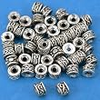 15g Spacer Beads Antique Silver Plated 5mm Approx 48