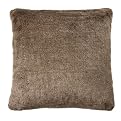 Faux Wolf Fur Pillow