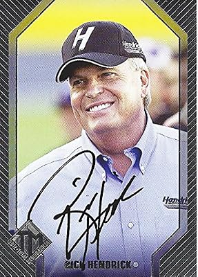 AUTOGRAPHED Rick Hendrick 2012 Press Pass Total Memorabilia (Hendrick Motorsports) Car Owner Signed Collectible NASCAR Trading Card with COA
