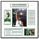 Boston Celtics NBA Finals Ticket Frame - Paul Pierce with MVP Trophy