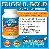 Guggul GOLD - Gugulipid Extract - 500 mg (90 Vegetarian Capsules)
